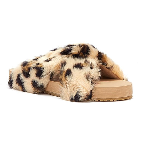 TOMS Susie EVA Cheetah Womens Braun Hausschuhe - Image 2