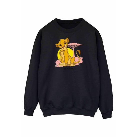 Disney Damen/Damen König der Löwen Simba Pastell Sweatshirt (Schwarz) - Image 1
