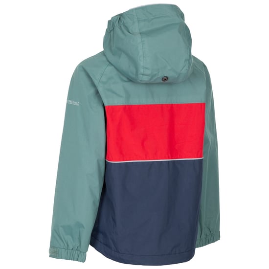 Trespass Childrens/Kids Ocean Waterproof Jacket (Spruce Green)
