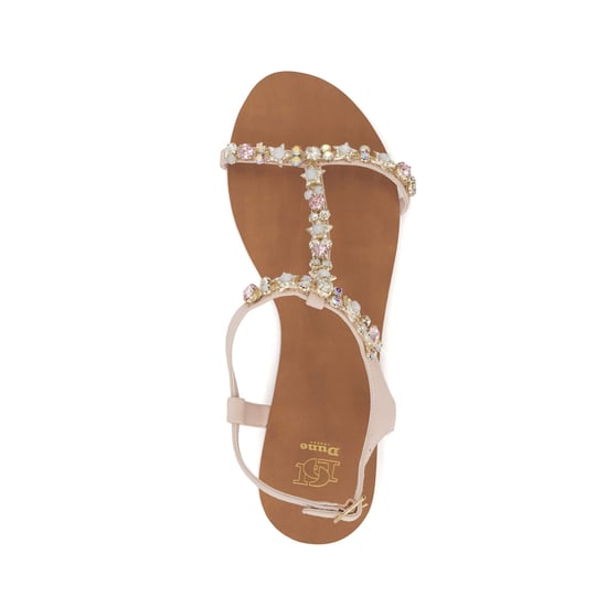 Dune Ladies Nissa - Jewel-Embellished Flat Sandals - Image 4