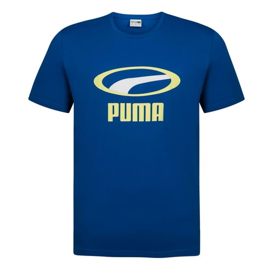 Puma XTG Graphic Mens Tee Casual Branded T-Shirt Blue Top 595663 73