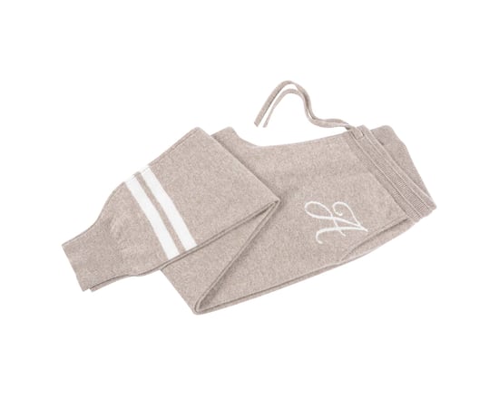 Crown Of Edinburgh Cashmere Track Pants Morningside Camel A