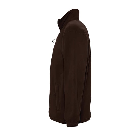 SOLS Herren Outdoor Fleece Jacke North (Dunkel Schokolade) - Image 3