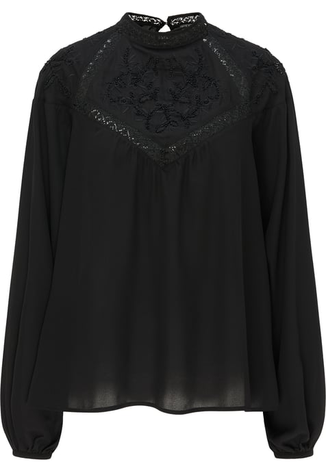 Dreimaster Tunika Damen schwarz - Image 1