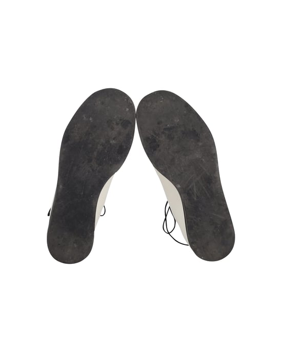The Row Patty Schnürstiefel aus weißem Leder - Image 6