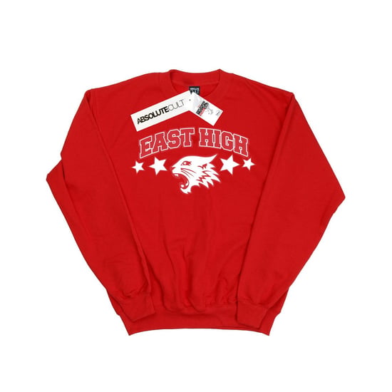 Disney Herren High School Musical The Musical Wildcat Sterne Sweatshirt (rot) - Image 1
