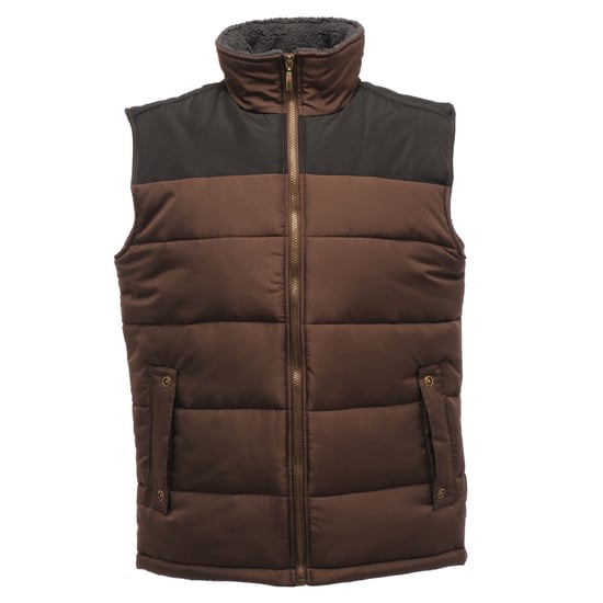 Regatta Mens Standout Altoona Insulated Bodywarmer Jacket (Otter/Black)