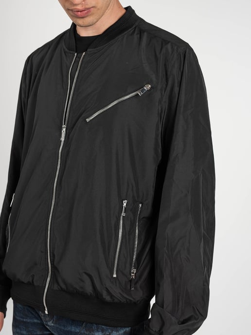 Les Hommes Jacke Bomber Herren schwarz - Image 6