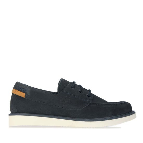 Men's Timberland Newmarket II Lthr Boat Shoe in Navy