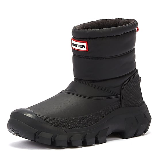 Hunter Intrepid Short Snow Damen Lederstiefel - Image 3