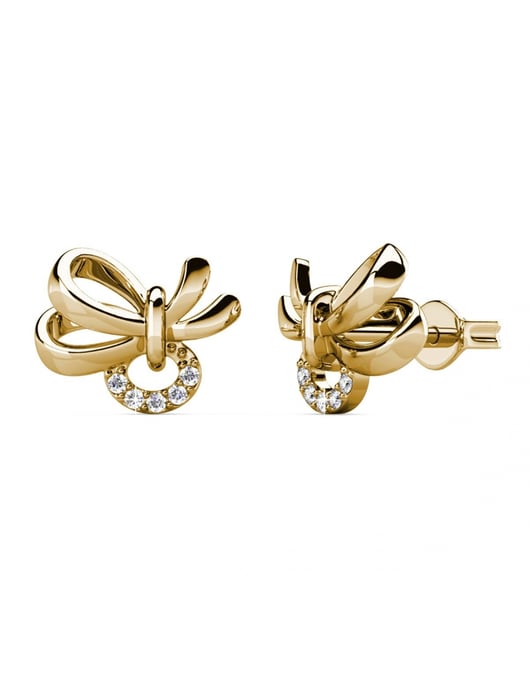 Posie-Ohrringe - Gold und Kristall - Image 1