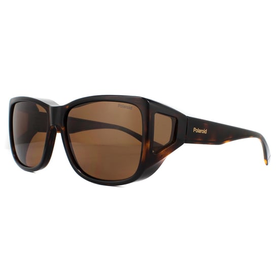 Lunettes de soleil Polaroid Suncovers PLD 9016 / S 086 He Havana Brown Copper Polarisé - Image 2