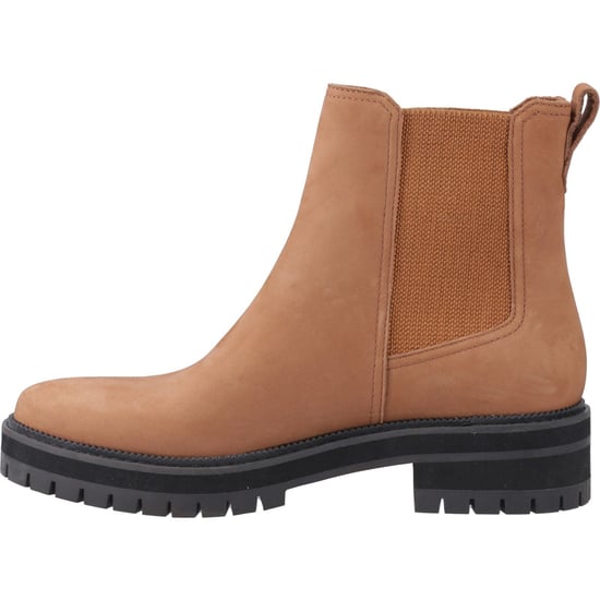 TOMS Bennet Leder Damen Stiefel Braun - Image 4