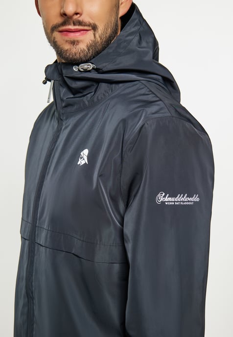Schmuddelwedda Regenjacke Herren schwarz - Image 5