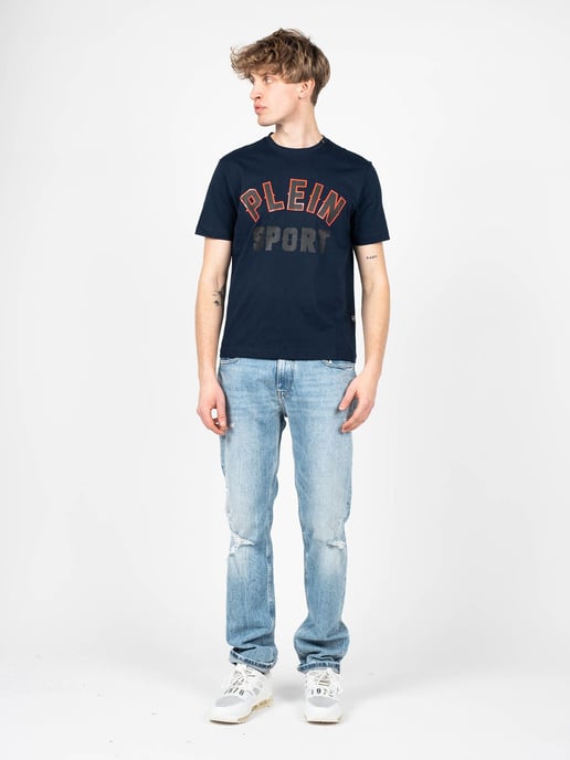 Plein Sport T-Shirt Herren Blau - Image 2