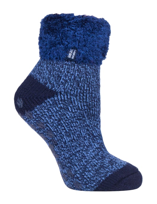HEAT HOLDERS - Womens Thermal Slipper Bettsocken mit rutschfesten Griffen - Image 1