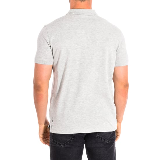 KING Short Sleeve Polo with contrast lapel collar 61423 man