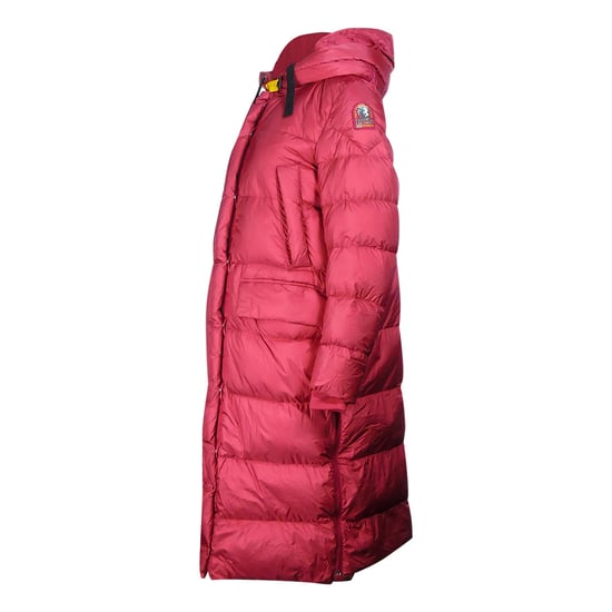 Parajumpers Mummy Red Long Hooded Down Jacket