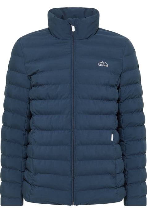 ICEBOUND Wattierte Winterjacke Herren Marine - Image 1