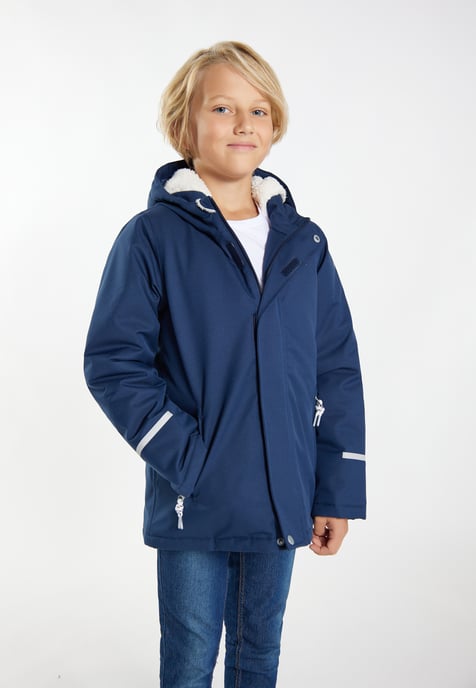 Schmuddelwedda Winterjacke Jungs Marine - Image 3