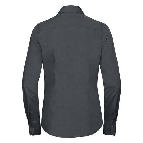 Russell Collection - Hemd für Damen Langärmlig (Grau) - Image 2