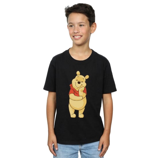 Disney Boys Winnie The Pooh Cute T-Shirt (Black)