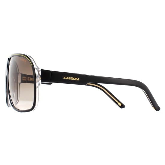 Carrera Aviator Mens Schwarz Braun Gradient Sonnenbrille - Image 3