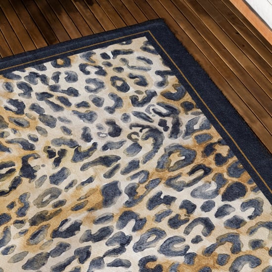 Paoletti Leopardis Leopard Printed Indoor/Outdoor Rug
