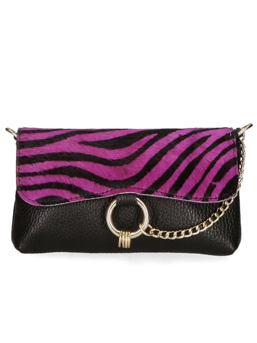 Gave Lux Clutch bag women ZEBRA FUCHSIA