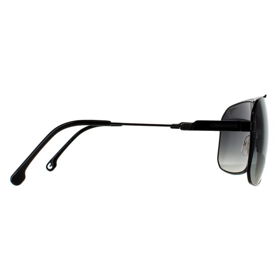 Carrera Rectangle Mens Schwarz Grau Gradient Polarisierte Sonnenbrille - Image 4