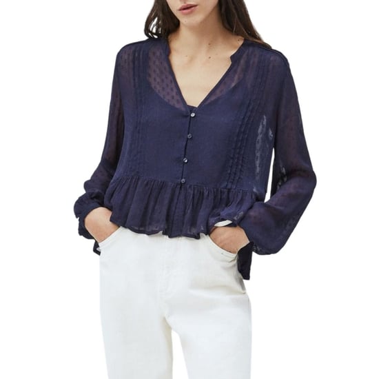 Pepe Jeans Damen ARVANA Shirt Blau 351556 - Image 5