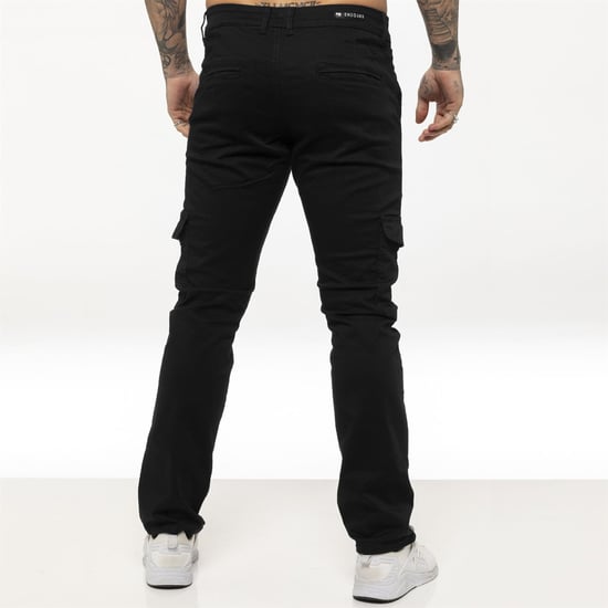 Enzo Herren Cargo Combat Chinos - Image 4