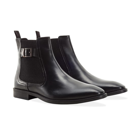 Redfoot Harold Black Leather Chelsea Boot