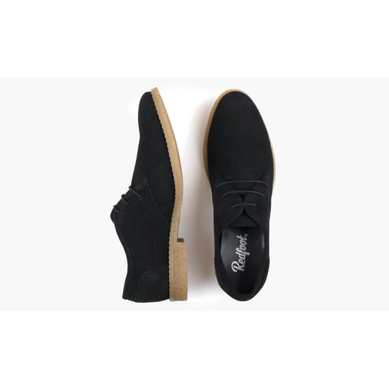 Redfoot Dan Black Suede Desert Shoe