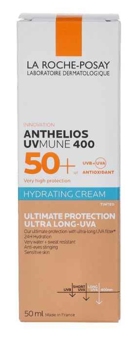 LRP Anthelios UVmune 400 Moisturizing Cream SPF50+. - Image 2