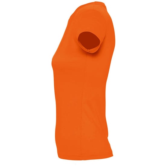 SOLS Womens/Ladies Imperial Heavy Short Sleeve T-Shirt (Orange) - Image 3