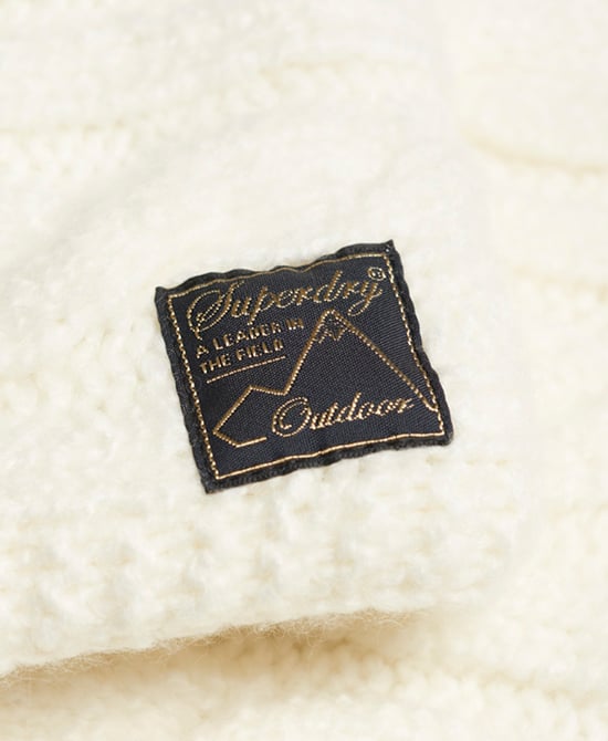 Superdry Tweed Cable Snood