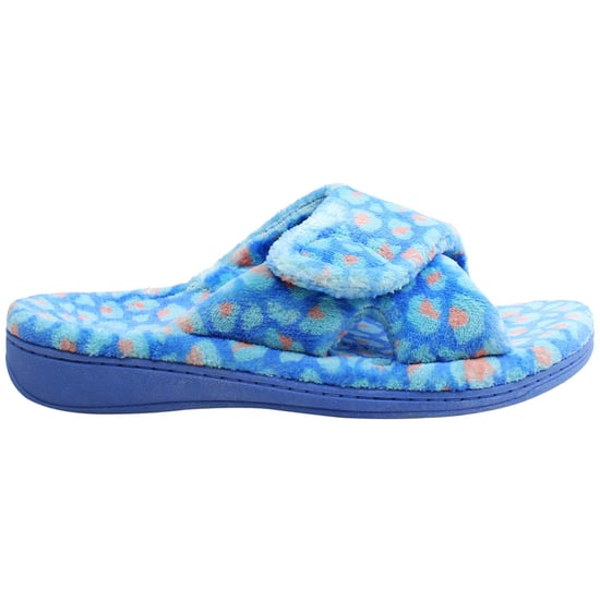 Vionic Relax Terry Damen Hausschuhe Blau - Image 1