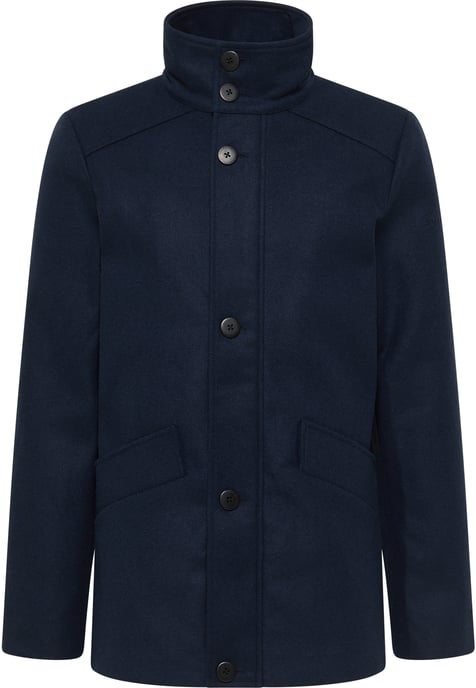 Dreimaster Übergangsjacke aus Wollgemisch Herren Nachtblau - Image 1