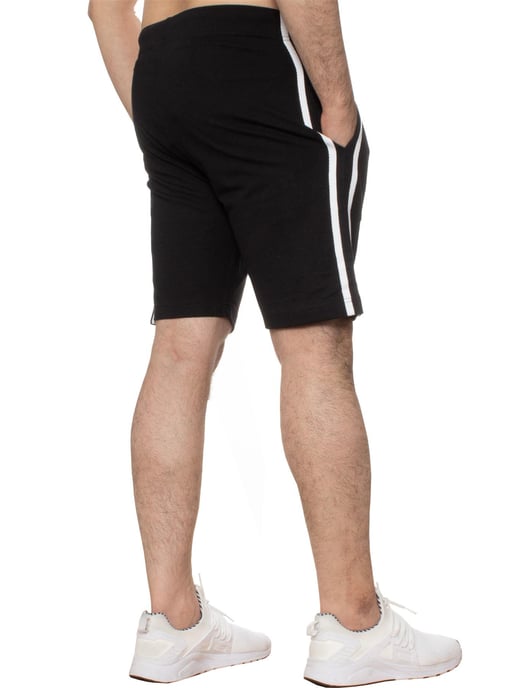 Enzo | Herren Lounge Shorts - Schwarz - Image 3