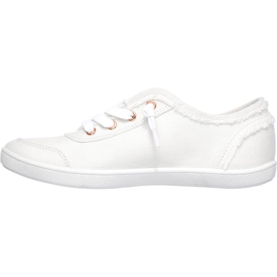 Skechers BOBS B Cute Baumwoll Damensneaker in Weiß - Image 4