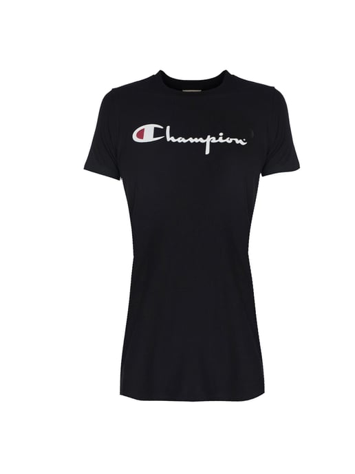 Champion T-Shirt Long Top Woman's Black