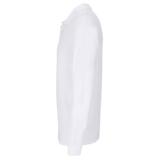 SOLS - "Planet" Poloshirt für Herren/Damen Unisex Langärmlig (Weiß) - Image 3