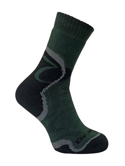 Dr Hunter - Herren dicke warme gepolsterte Sohle Merinowolle thermische Wandern Socken - Image 1