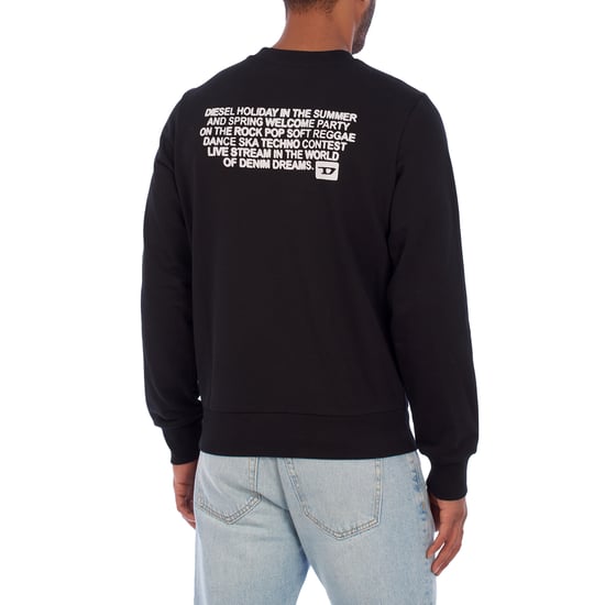 Printed crewneck sweatshirt A08684-40HAYT men