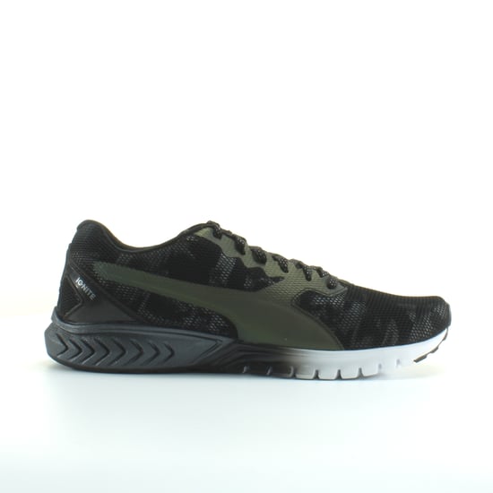 Puma Ignite Dual Swan Black Textile Womens Lace Up Trainers 189489 01