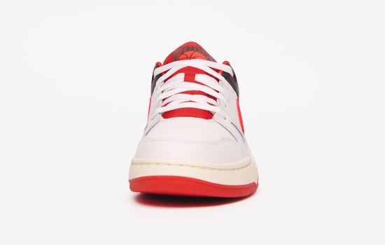 Nike Full Force Lo Rote Details Weiße Turnschuhe - Image 5