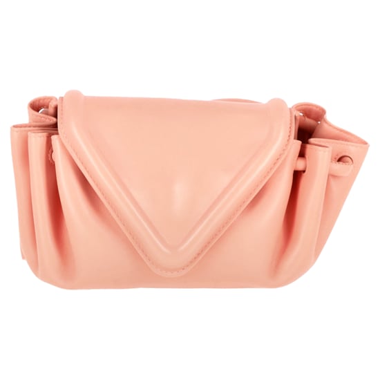Bottega Veneta Kleine Schnabel Umhängetasche aus pinkem Leder - Image 1