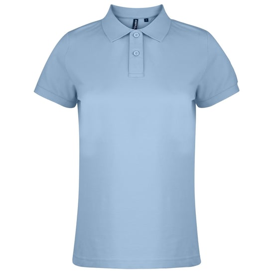Asquith & Fox - Unifarbenes Poloshirt - Damen (Himmelblau) - Image 1