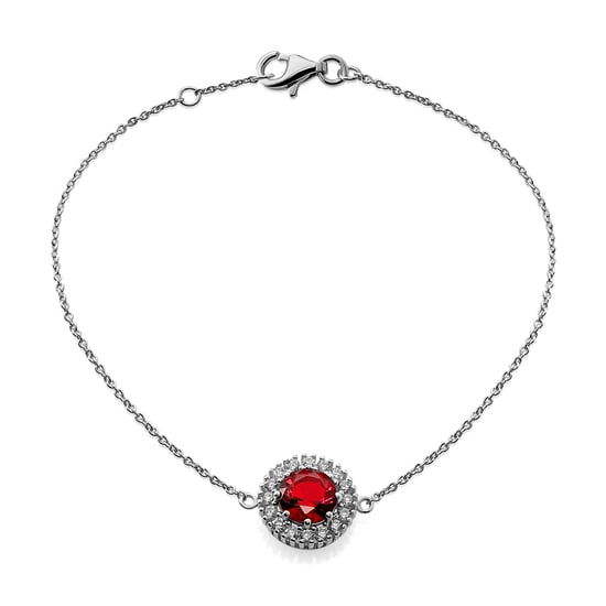 Orphelia 'Kaia' Women's 925 Sterling Silver Set: Bracelet + Ring - Silver SET-7477/RU
